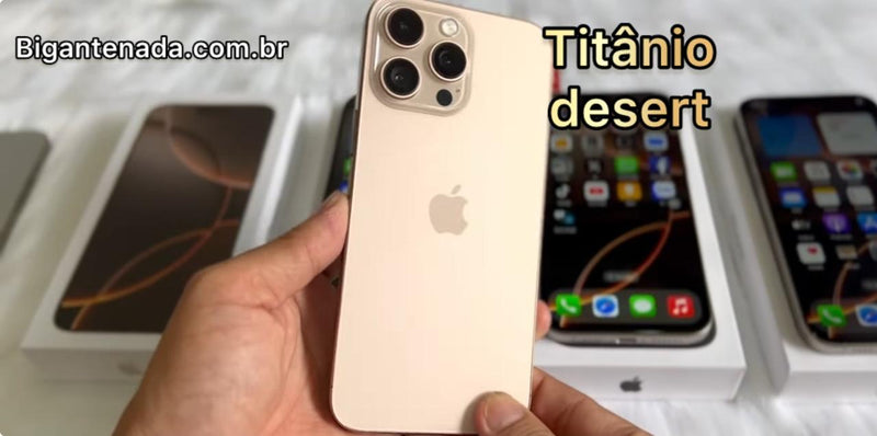 16 pro max réplica premium NFC IOS 18.5 últimas unidades dia dos namorados + brinde relogio ultra 2